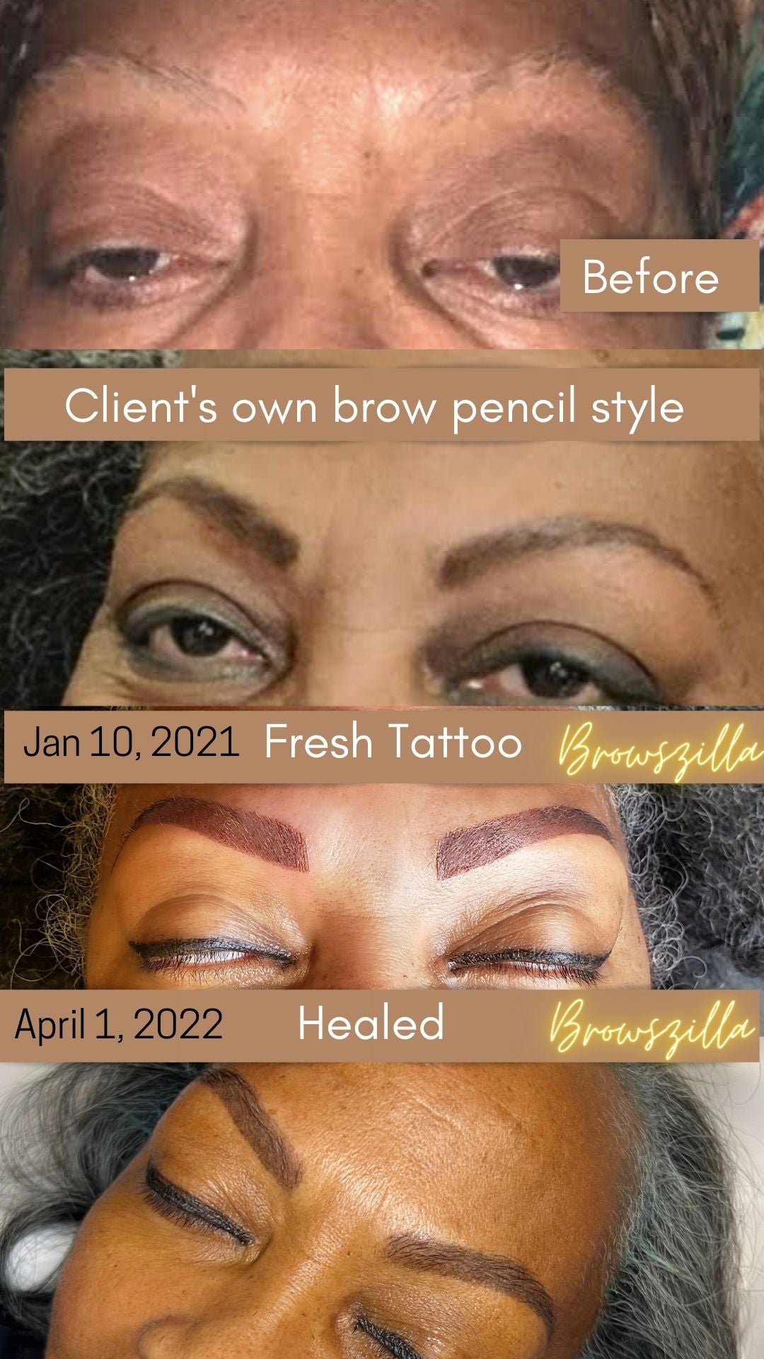 How to Cover Tattooed Eyebrows with Makeup: Shape and Color Fixes